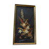 Edelweiss dried framed vintage 1970s