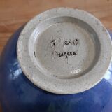 Bowl in glazed sandstone Arc Terres Bergerac