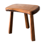 Wooden tripod stool