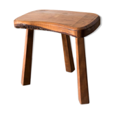 Wooden tripod stool