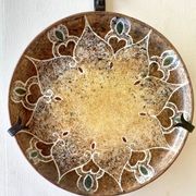 B.Buffat dish, 30 cm for the Grange aux Potiers 60s-70s