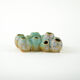 Ceramic vase – flower frog, Danish design, 1960s, made in Denmark
