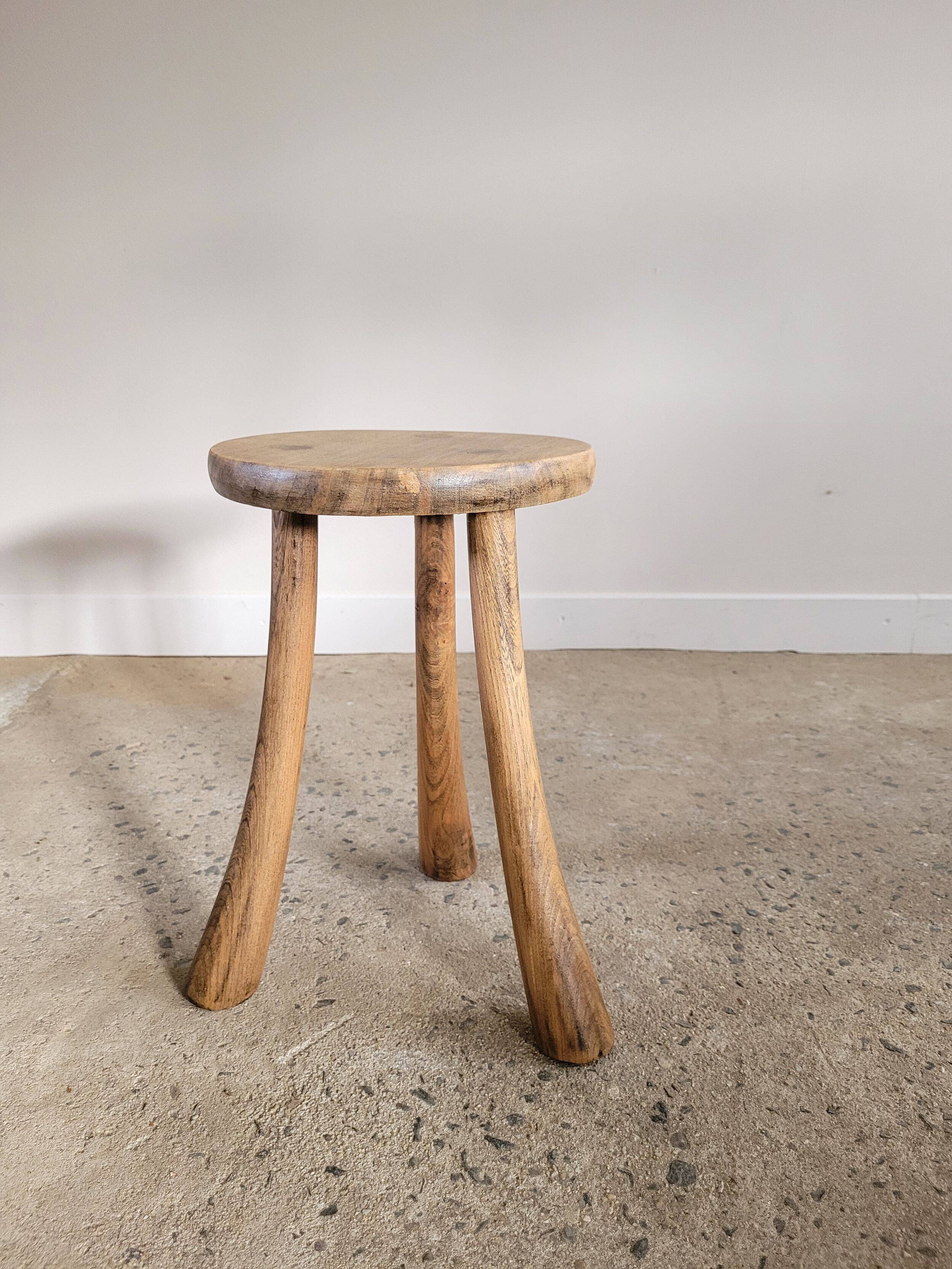 Small brutalist stool