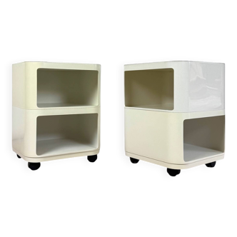Duo vintage de Kartell Componibili, 1960
