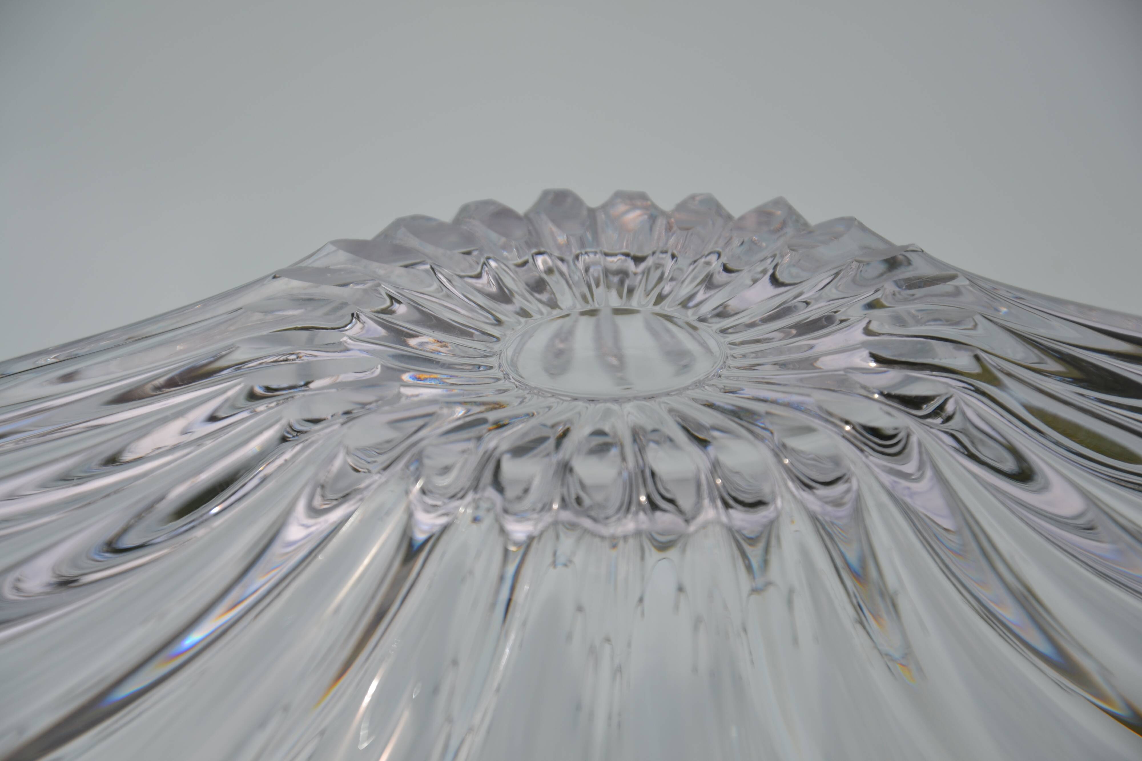 Centre de table, coupe en cristal