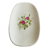 Gien oval serving dish Pompidour model