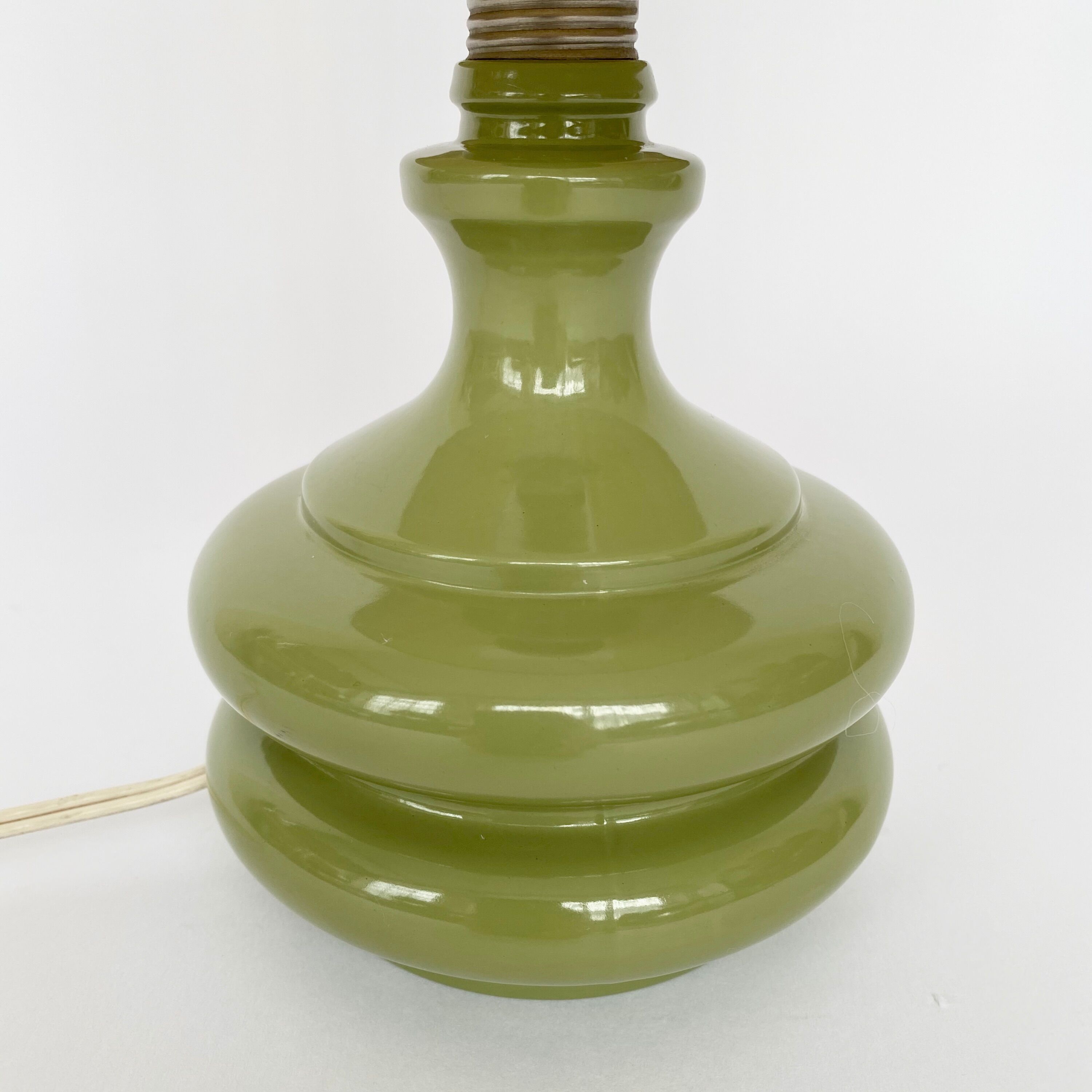 Lampe céramique à poser vintage 70
