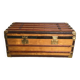 Old trunk Courrier le Louvre Rivoli Paris 1900