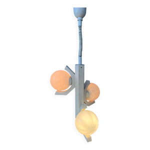 Suspension en design - verre blanc