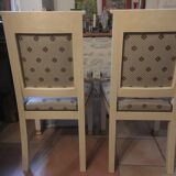 Pair of Egyptian style apparat chairs twentieth