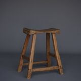 Tabouret rustique chinois