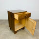 Art Deco bedside table in wood, 1940s/50s