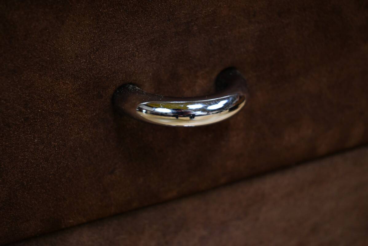 Dressing table and its pouf, Italian design – 1970