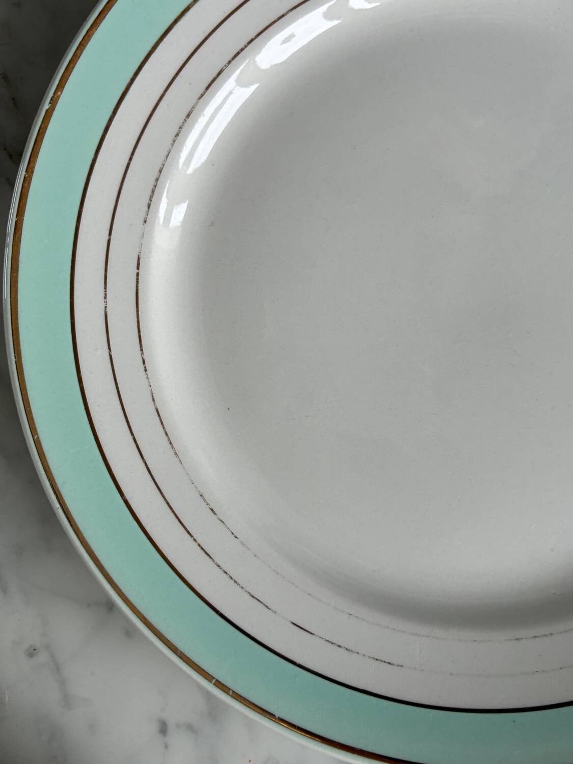 6 assiettes â dessert Lunéville