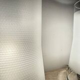 Vintage IKEA 80s table lamp B9919 – hand made frosted glass with diffuser