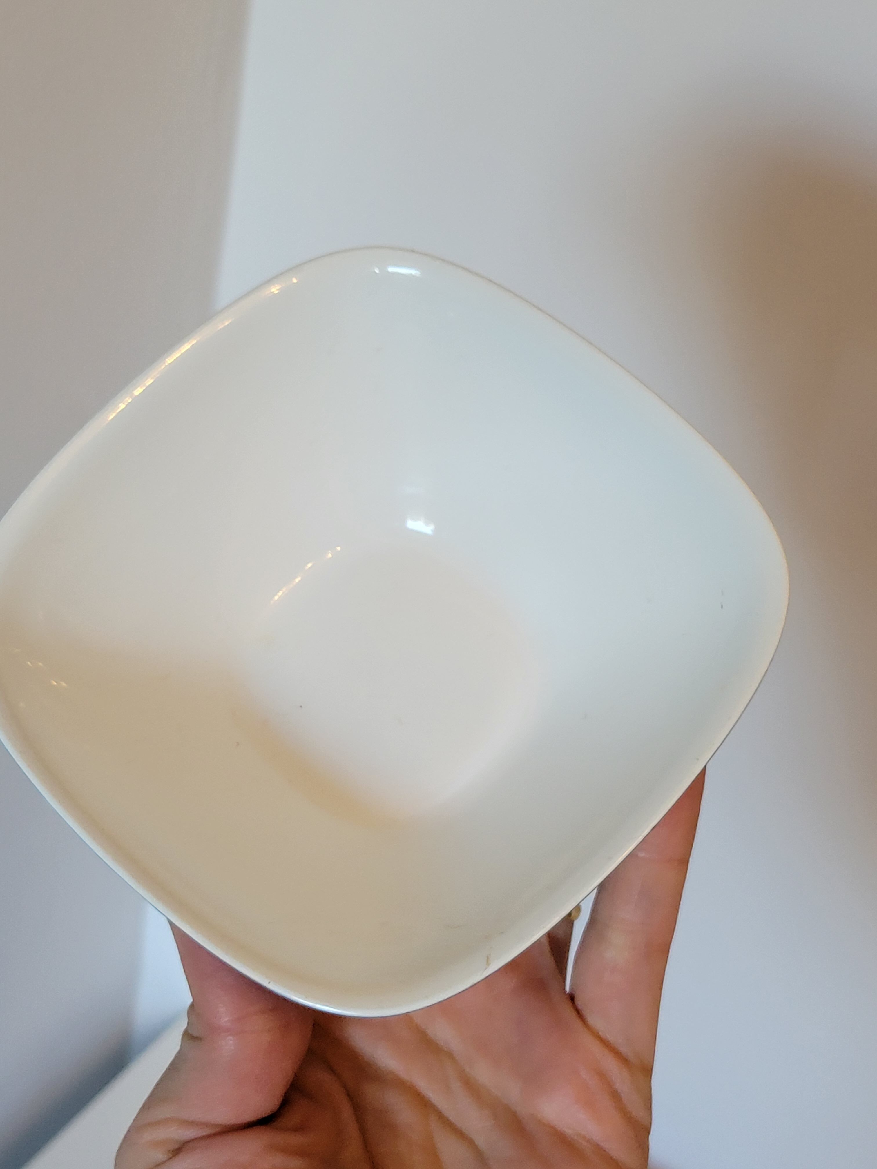 Vintage bread basket and bowl cup Guzzini design Italy