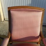 Fauteuil en noyer blond du XlXème siecle