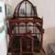 Victorian wooden birdcage