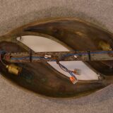1960s design bronze wall light