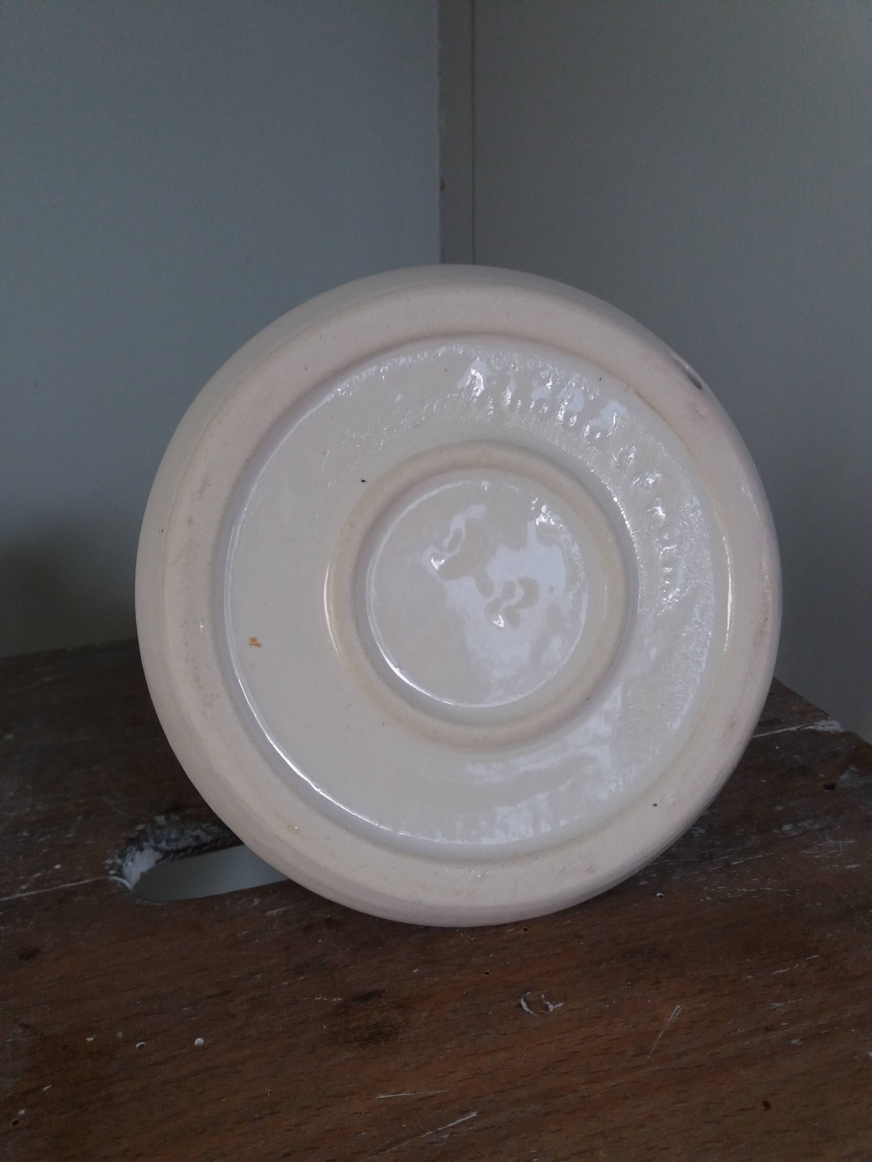 Rhodaceram flamed cloud sandstone candle holder