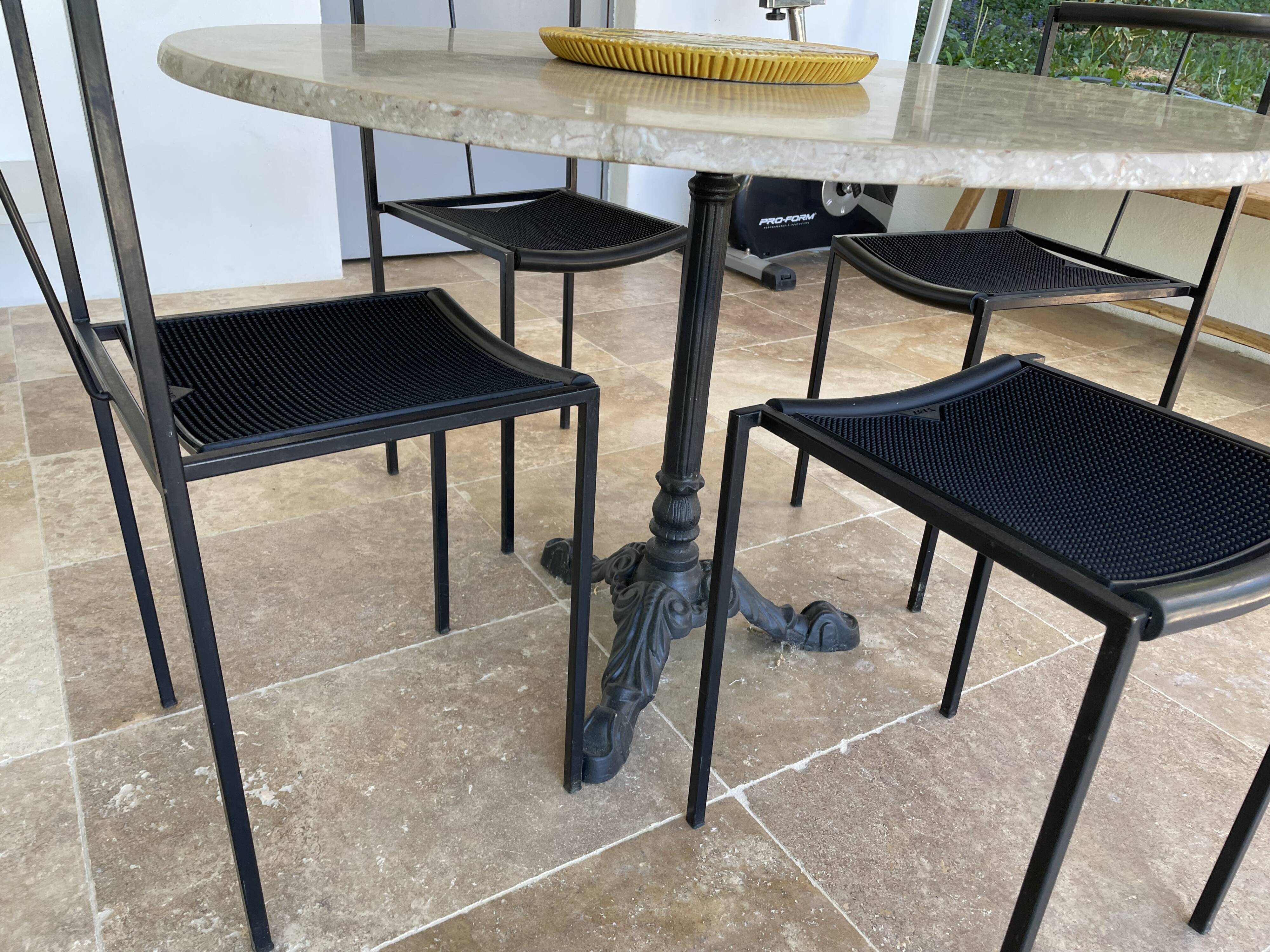 Chair and stool Zeus