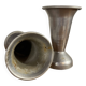 Paire de vase en alu