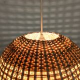 Vintage rattan ball suspension