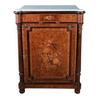 Support Furniture in Precious Wood Marquetry, Napoleon III period – Milie