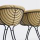 Set of 4 Pan Am dining chairs by Gastone Rinaldi for Rima Italy 1970s