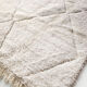 Moroccan Berber carpet Beni Ouarain with engraved diamonds 242x154cm