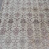6x9 ft handknotted Turkish rug - rugs for living room bedroom