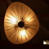 Mid-century Glass Pendant/  Inva Litoměřice,1970‘s.