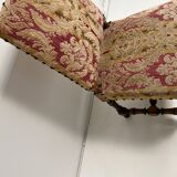 Louis XIII style walnut chair