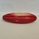Recycle bin centerpiece design ceramic red