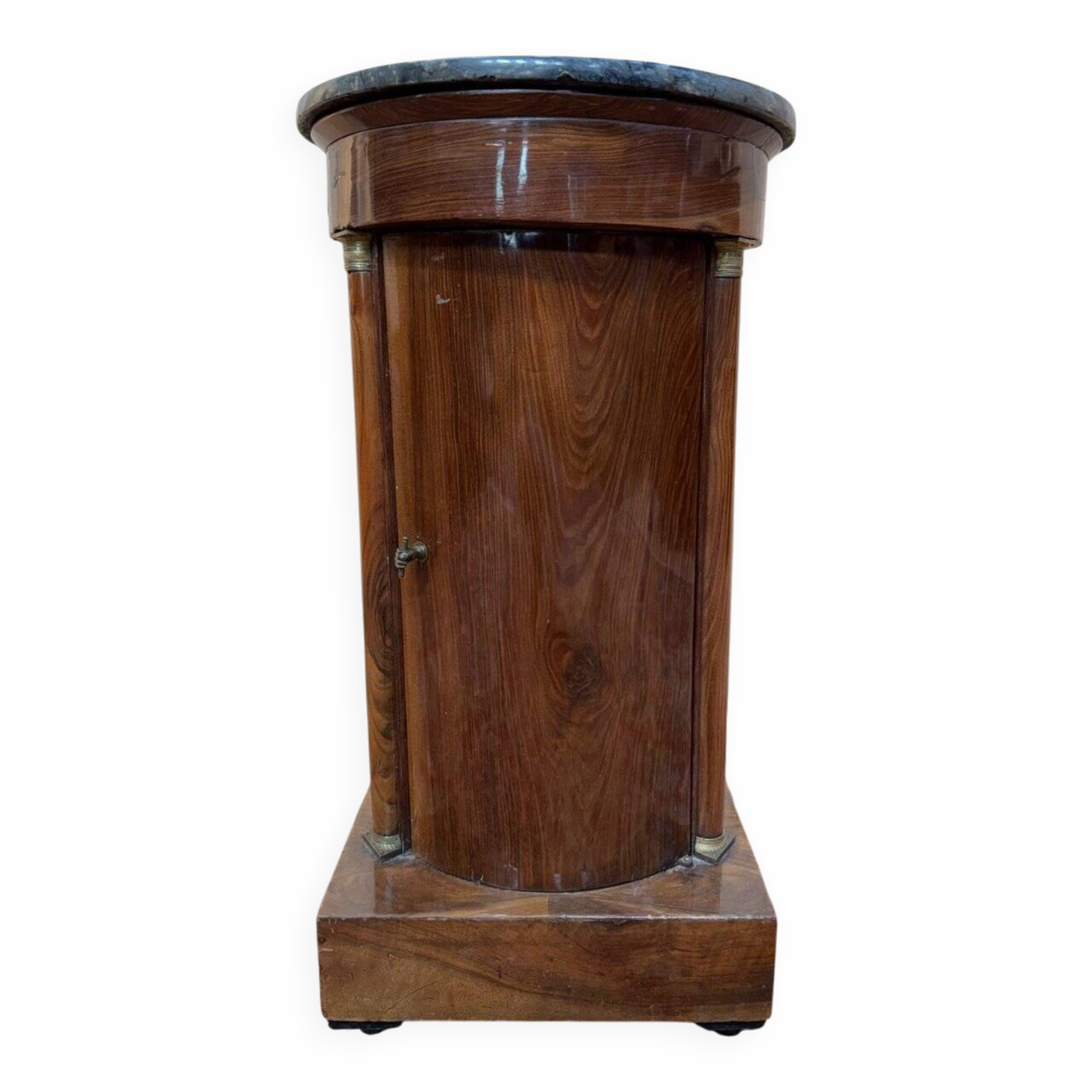 Somno with detached columns – Empire Period – Marble and Gilded Brass