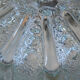 Plafonnier en verre moulé 70 80