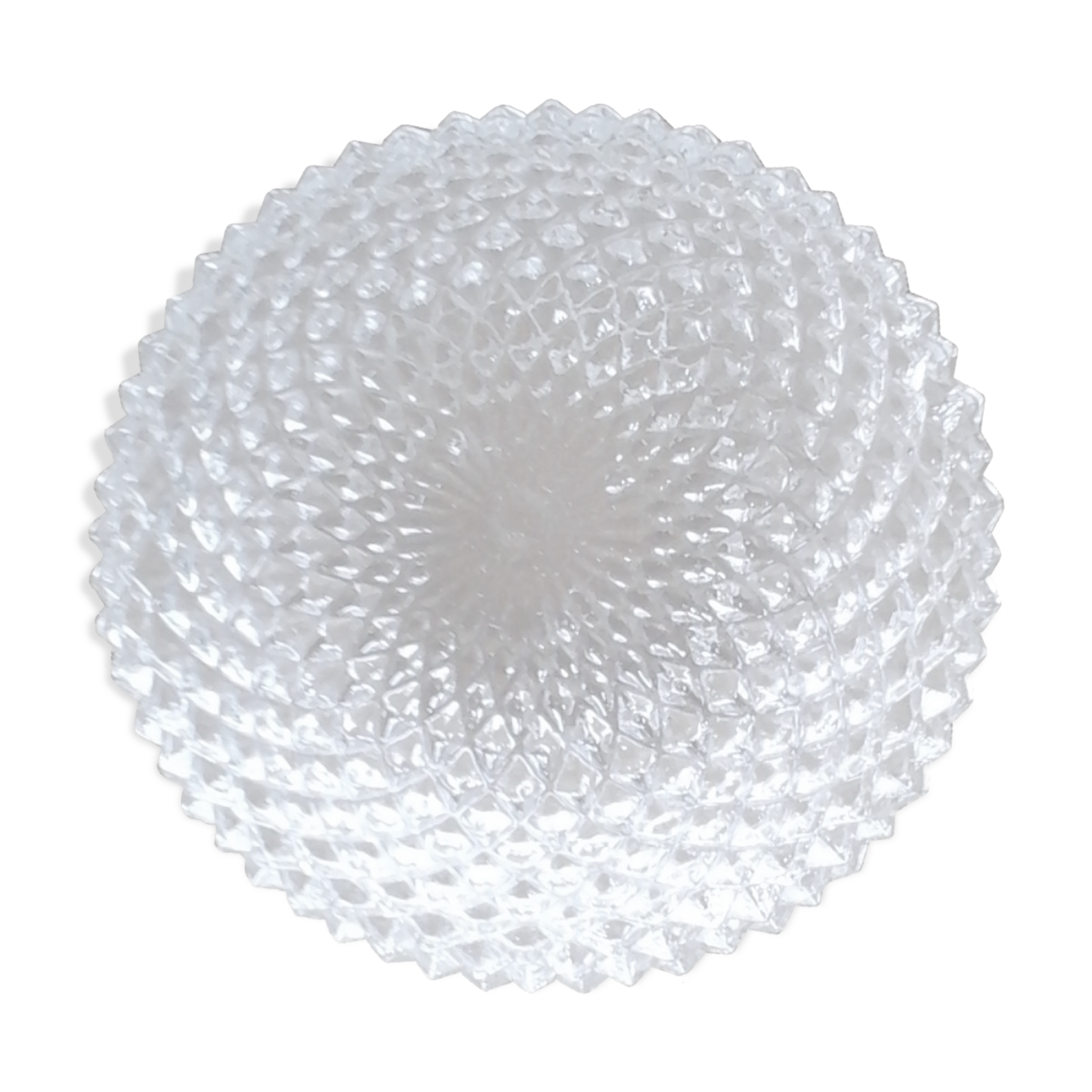 Diamond-tipped glass ceiling