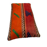 Vintage turkish handmade cushion cover , 30 x 50 cm