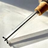 Hellem France vacuum coffee maker 8 cups vintage Pyrex glass 70s