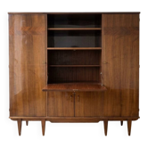 Vintage 1950s wooden wardrobe