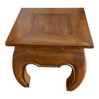 Wooden side table