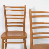Vintage Dining Chairs (c.1950). 4 Piece Set #3