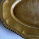 Glazed earthenware country dish with fluting, Provence 1950.