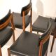 Set of 4 chairs Scandinavian teak