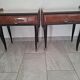 Pair of Mcm italian bedside units tables 1950s
