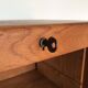 Vintage curtain binder in solid oak 5 shelves