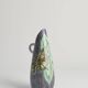 Mid-Century Modern Stoneware Vase with Sgraffito and Butterflies. Sweden, 1950s