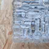 Wall lamp in chiseled glass 1960