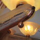 Chandelier Art Deco Petitot glassware ezan