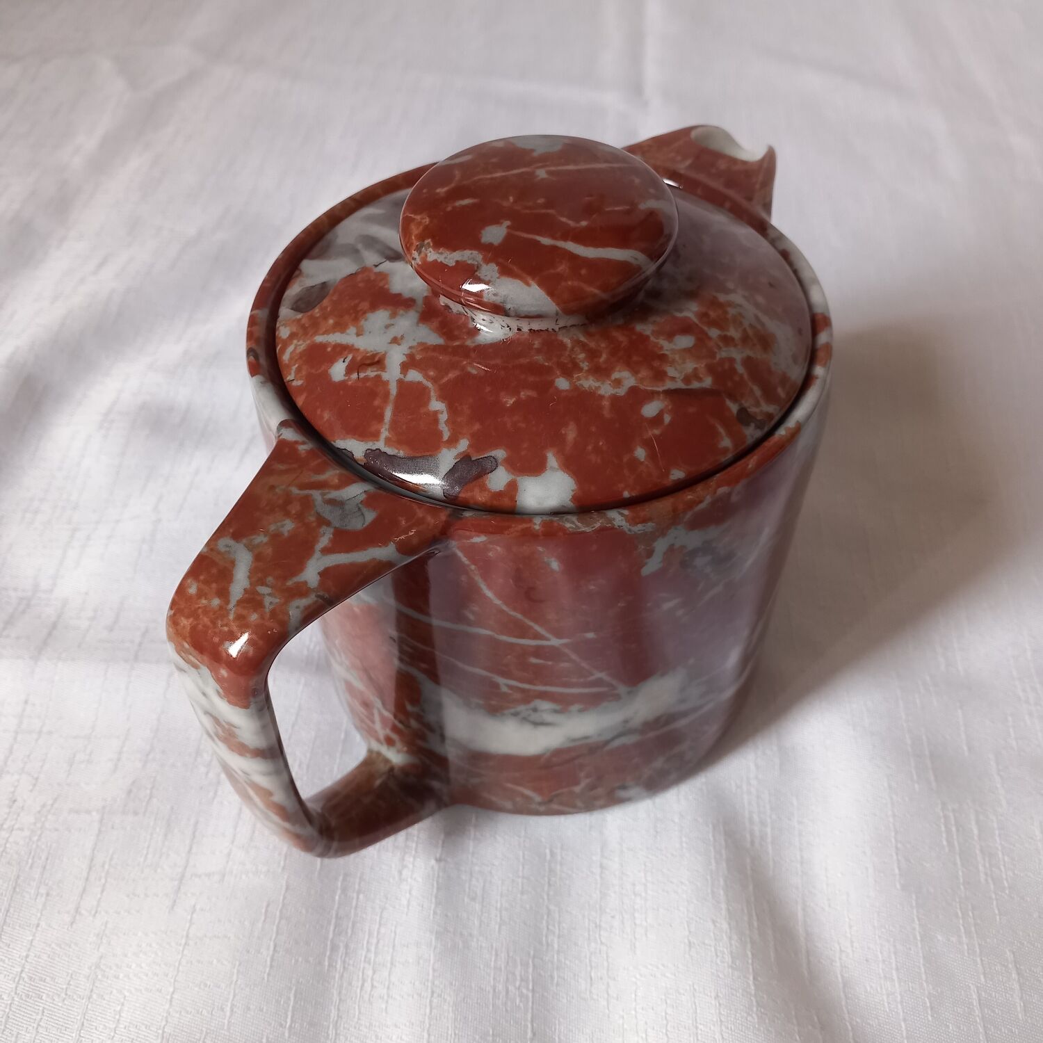 Teapot Geneviève Lethu porcelain Apilco